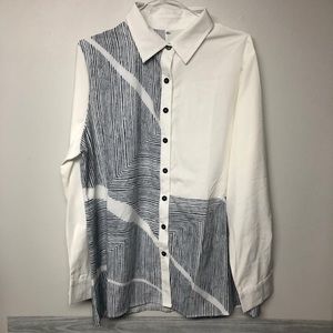 Boyfriends Casual Button Down  Blouse